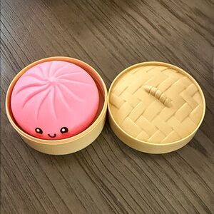 Squishy Bun Slow Rise Pink Dumpling